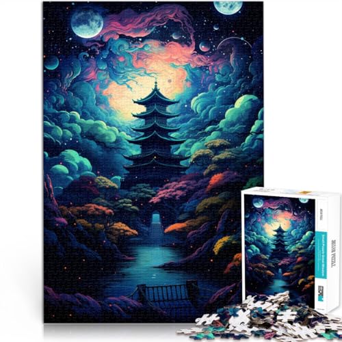 Puzzle für Erwachsene, 2000 Teile, Tempel, Japan, Spielzeug, Lernspiele, Stressabbau, tolles, 70 x 100 cm, für Jugendliche ab 14 Jahren Puzzle für Erwachsene, 2000 Teile, Tempel, Japan, Spielzeug, Lernspiele, Stressabbau, tolles, 70 x 100 cm, für Jugendliche ab 14 Jahren von SYUNFEI