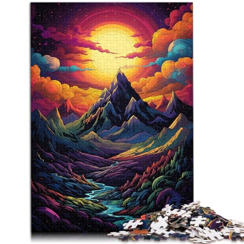 Puzzle 2000 Teile für Erwachsene, Psychedelic Alps Puzzle, Lernspiele, Geburtstagsgeschenk, Geschenke, Wandkunst, 27,56 x 39,37 Zoll, für Teenager ab 14 Jahren Puzzle 2000 Teile für Erwachsene, Psychedelic Alps Puzzle, Lernspiele, Geburtstagsgeschenk, Geschenke, Wandkunst, 27,56 x 39,37 Zoll, für Teenager ab 14 Jahren von SYUNFEI