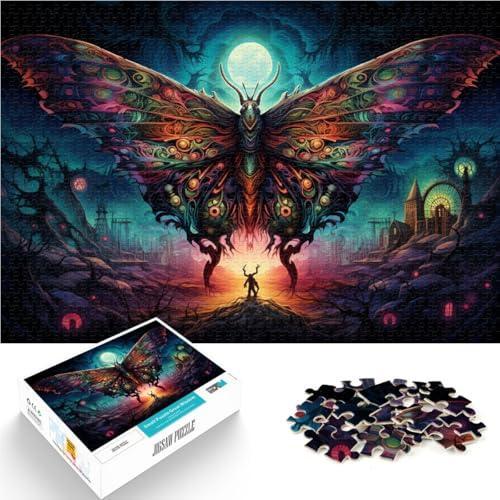 1000-teiliges Puzzle für Erwachsene, Schmetterlings-Spielzeug, Herausforderung für die Gehirnintelligenz, süchtig machendes Spielzeug, 26x38cm, für 14-Jährige 1000-teiliges Puzzle für Erwachsene, Schmetterlings-Spielzeug, Herausforderung für die Gehirnintelligenz, süchtig machendes Spielzeug, 26x38cm, für 14-Jährige von SYUNFEI