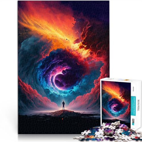 1000-teiliges Puzzle für Erwachsene, Ende des Universums, Puzzle, Lernspiele, Lernspiel für Geburtstag, Weihnachten,38x52cm, für Teenager ab 14 Jahren von SYUNFEI