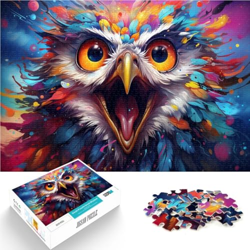Puzzle 2000 Teile für Erwachsene, Fantasie-Eulenmalerei, Denkspiel, Weihnachtswunschliste mit Weihnachtsmann, 70 x 100 cm, für Teenager ab 14 Jahren Puzzle 2000 Teile für Erwachsene, Fantasie-Eulenmalerei, Denkspiel, Weihnachtswunschliste mit Weihnachtsmann, 70 x 100 cm, für Teenager ab 14 Jahren von SYUNFEI