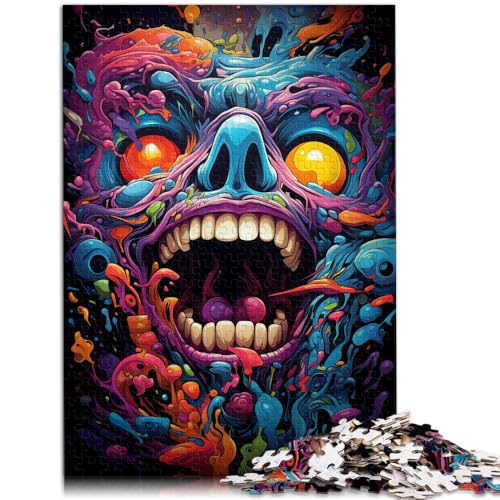 Puzzle 2000 Teile für Erwachsene, farbenfroher Fantasy-Dämon, Lernspiel, Herausforderungsspielzeug, tolles, 70 x 100 cm, für Teenager ab 14 Jahren von SYUNFEI