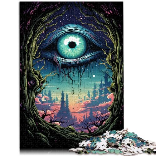 1000-teiliges Puzzle für Erwachsene, Bunte Fantasy-Monster, als Geschenk, lustiges Puzzle,50x75cm, für Teenager ab 14 Jahren 1000-teiliges Puzzle für Erwachsene, Bunte Fantasy-Monster, als Geschenk, lustiges Puzzle,50x75cm, für Teenager ab 14 Jahren von SYUNFEI
