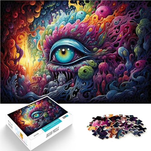 1000-teiliges Puzzle für Erwachsene, Fantasy-Monster, Lernpuzzle, Stressabbau, schwierige Herausforderung, 26x38cm, für 14-Jährige 1000-teiliges Puzzle für Erwachsene, Fantasy-Monster, Lernpuzzle, Stressabbau, schwierige Herausforderung, 26x38cm, für 14-Jährige von SYUNFEI