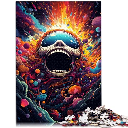 Puzzle 1000 Teile für Erwachsene, Monster-Puzzle-Wanddekoration mit passendem Poster und Quizblatt,38x52cm, für 14-Jährige Puzzle 1000 Teile für Erwachsene, Monster-Puzzle-Wanddekoration mit passendem Poster und Quizblatt,38x52cm, für 14-Jährige von SYUNFEI