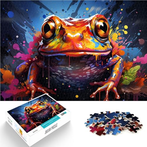 2000-teiliges Puzzle für Erwachsene, Frosch-Denkspiel, 27,56 x 39,37 Zoll, ganze Familie, für Teenager ab 14 Jahren von SYUNFEI
