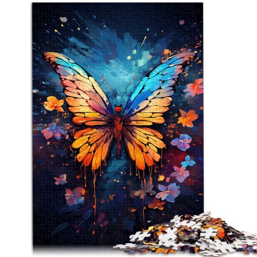 1000-teiliges Puzzle für Erwachsene, Malen, Schmetterling, Lernspiele, Stressabbau, schwierige Herausforderung, 50 x 75 cm, für Jugendliche ab 14 Jahren 1000-teiliges Puzzle für Erwachsene, Malen, Schmetterling, Lernspiele, Stressabbau, schwierige Herausforderung, 50 x 75 cm, für Jugendliche ab 14 Jahren von SYUNFEI