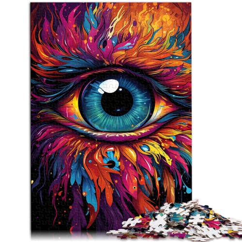 Puzzle 1000 Teile für Erwachsene, Feuerfarbene Phönixaugen, Puzzle, Wichtelgeschenke,50x75cm, für Teenager ab 14 Jahren von SYUNFEI
