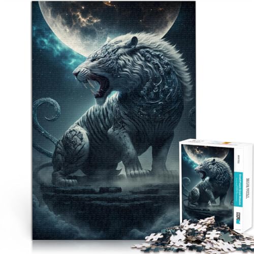 Puzzle für Erwachsene, 1000 Teile, Gitarrenmusik-Puzzle für Lernspiele, Herausforderungsspielzeug, 14,96 Zoll x 20,47 Zoll, Familienspiel, Stressabbau, schwieriges Herausforderungspuzzle von SYUNFEI