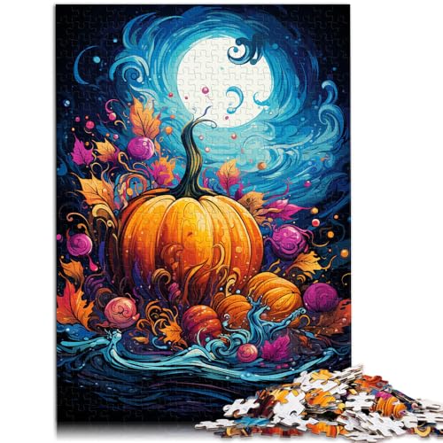 Puzzle 1000 Teile für Erwachsene, Kürbiszeichnung, interessante Geschenkideen zur Stressreduzierung,50x75cm, für Jugendliche ab 14 Jahren Puzzle 1000 Teile für Erwachsene, Kürbiszeichnung, interessante Geschenkideen zur Stressreduzierung,50x75cm, für Jugendliche ab 14 Jahren von SYUNFEI