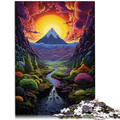 Puzzle 2000 Teile für Erwachsene Landschaft Lernspiel Herausforderung Spielzeug Lernspiel für Geburtstag, Weihnachten 70 x 100 cm für 14-Jährige von SYUNFEI
