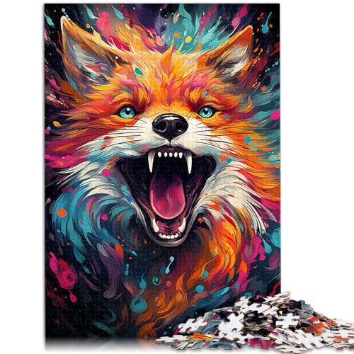 Puzzle 2000 Teile für Erwachsene, Malen, Farbfuchs, lustige Spiele, ganze Familie, 70 x 100 cm, für Teenager ab 14 Jahren von SYUNFEI