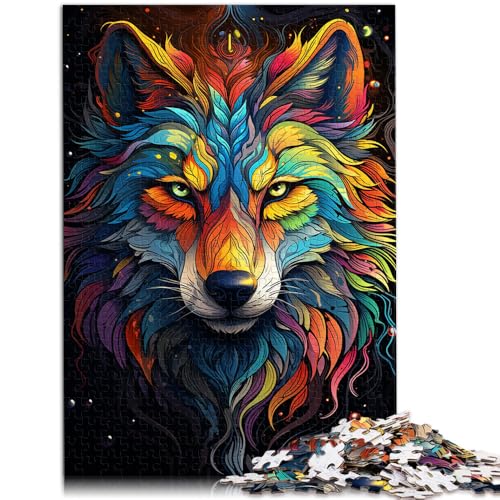 Puzzle für Erwachsene, 2000 Teile, Malen, Farbe, Wolf, Spielzeug, Denkspiel, 27,56 x 39,37 Zoll, Weihnachts- und Geburtstagsgeschenk für Teenager ab 14 Jahren Puzzle für Erwachsene, 2000 Teile, Malen, Farbe, Wolf, Spielzeug, Denkspiel, 27,56 x 39,37 Zoll, Weihnachts- und Geburtstagsgeschenk für Teenager ab 14 Jahren von SYUNFEI