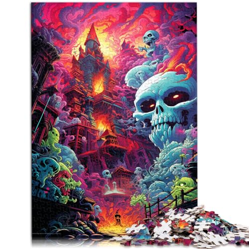 Puzzle für Kinder, Monsterwelt, 2000-teiliges Puzzle für Erwachsene, 27.56 in x39.37 in, Graukartenpuzzle, geeignet für Erwachsene und Jugendliche ab 14 Jahren, lustige Puzzlespiele von SYUNFEI