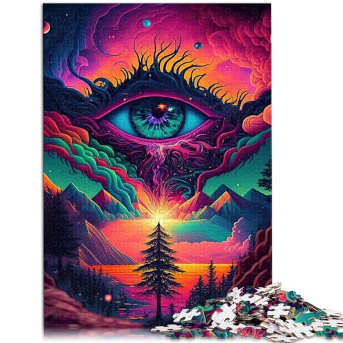 Puzzle 1000 Teile für Erwachsene, Psychedelische Natur, Lernpuzzle, Familienspiel, Fördert die Liebe zwischen Paaren, 14,96 Zoll x 20,47 Zoll Puzzle 1000 Teile für Erwachsene, Psychedelische Natur, Lernpuzzle, Familienspiel, Fördert die Liebe zwischen Paaren, 14,96 Zoll x 20,47 Zoll von SYUNFEI