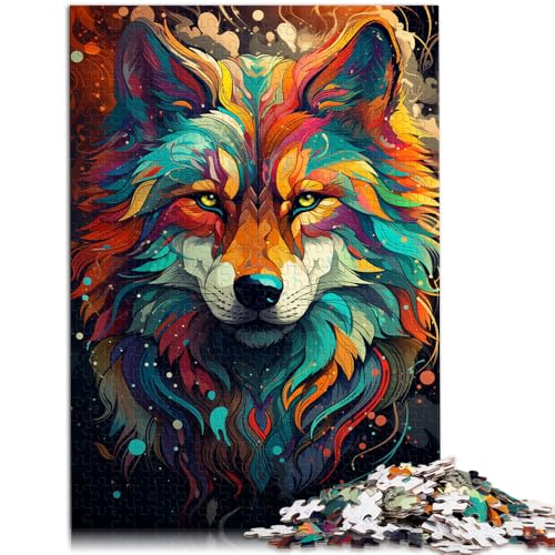 Puzzle mit 1000 Teilen für Erwachsene, Neonwolf, Denkspiel, jedes Teil ist einzigartig – anspruchsvolles Familienspiel, 50 x 75 cm, für 14-Jährige Puzzle mit 1000 Teilen für Erwachsene, Neonwolf, Denkspiel, jedes Teil ist einzigartig – anspruchsvolles Familienspiel, 50 x 75 cm, für 14-Jährige von SYUNFEI