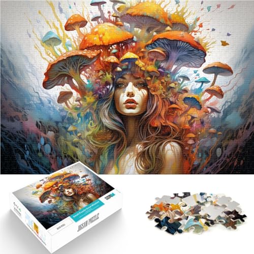 Puzzle 2000 Teile für Erwachsene Pilzmädchen Puzzle Lernspiele Lernspiel für Geburtstag, Weihnachten 70 x 100 cm für 14-Jährige Puzzle 2000 Teile für Erwachsene Pilzmädchen Puzzle Lernspiele Lernspiel für Geburtstag, Weihnachten 70 x 100 cm für 14-Jährige von SYUNFEI