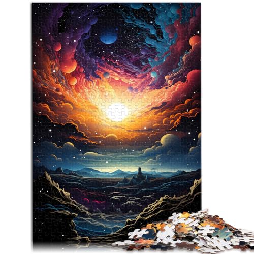 Puzzle für Kinder, Sonnenuntergangsplanet, 2000 Teile, 27.56 in x39.37 in, Graukartenpuzzle für Erwachsene und Kinder ab 14 Jahren, Puzzlespielzeug, Denkspiel Puzzle für Kinder, Sonnenuntergangsplanet, 2000 Teile, 27.56 in x39.37 in, Graukartenpuzzle für Erwachsene und Kinder ab 14 Jahren, Puzzlespielzeug, Denkspiel von SYUNFEI
