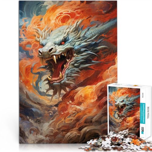 2000-teiliges Puzzle für Erwachsene, Tier- und Drachenpuzzle, Lernspiele, ganze Familie, 70 x 100 cm, für 14-Jährige von SYUNFEI