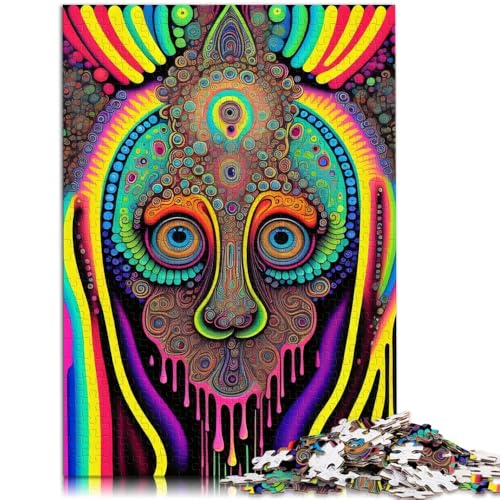 Puzzle für Kinder, Tiere, 1000-teiliges Puzzle, Lernspiele, 50 x 75 cm, Holzbrettpuzzle für Kinder ab 14 Jahren, Lernspiel für Erwachsene Puzzle für Kinder, Tiere, 1000-teiliges Puzzle, Lernspiele, 50 x 75 cm, Holzbrettpuzzle für Kinder ab 14 Jahren, Lernspiel für Erwachsene von SYUNFEI