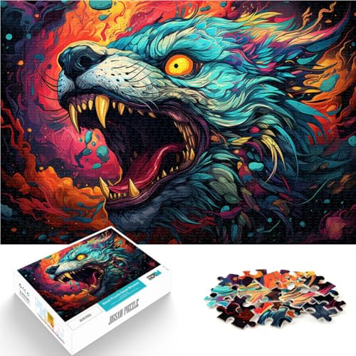 Puzzle 1000 Teile für Erwachsene, Tier-Spielzeug. Helfen Sie dem Gehirn, süchtig machendes Spielzeug zu trainieren und Geduld zu fördern. 14,96 Zoll x 20,47 Zoll von SYUNFEI