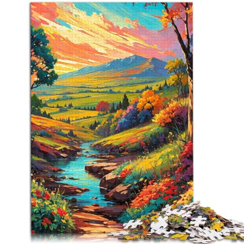 2000-teiliges Puzzle für Erwachsene. Wunderschöne Berge. Das Puzzle zum Verschenken ganze Familie. 27,56 Zoll x 39,37 Zoll von SYUNFEI