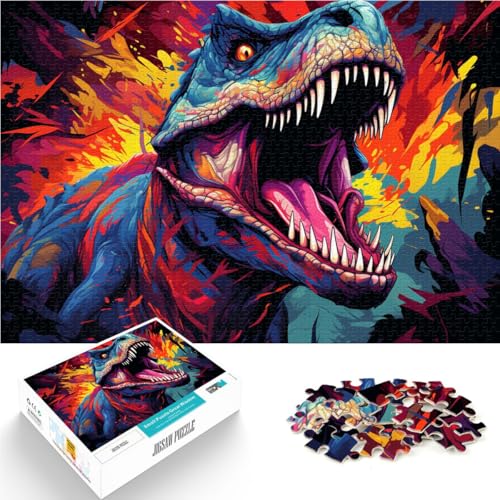 2000-teiliges Puzzle für Erwachsene mit Dinosauriern aus der Urzeit, Lernspiele, Weihnachtswunschliste mit Weihnachtsmann, 70 x 100 cm, für 14-Jährige 2000-teiliges Puzzle für Erwachsene mit Dinosauriern aus der Urzeit, Lernspiele, Weihnachtswunschliste mit Weihnachtsmann, 70 x 100 cm, für 14-Jährige von SYUNFEI