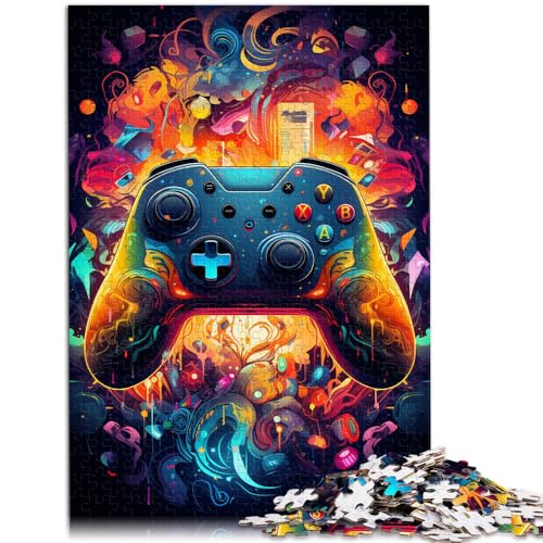 Puzzle 1000 Teile für Erwachsene mit Neongriffen, lustige Spiele, Familienspiel, Stressabbau, schwieriges Herausforderungspuzzle, 19,7 x 29,5 Zoll Puzzle 1000 Teile für Erwachsene mit Neongriffen, lustige Spiele, Familienspiel, Stressabbau, schwieriges Herausforderungspuzzle, 19,7 x 29,5 Zoll von SYUNFEI