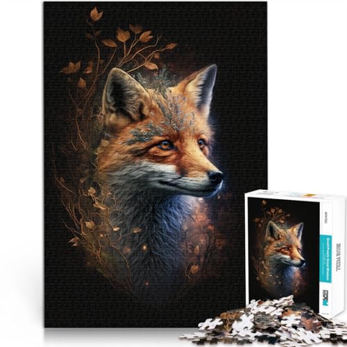 Puzzle 1000 Teile für Erwachsene, süßer Kunstfuchs, Lernpuzzle, Familienspiel, Wichtelgeschenke, 50 x 75 cm, für Jugendliche ab 14 Jahren Puzzle 1000 Teile für Erwachsene, süßer Kunstfuchs, Lernpuzzle, Familienspiel, Wichtelgeschenke, 50 x 75 cm, für Jugendliche ab 14 Jahren von SYUNFEI