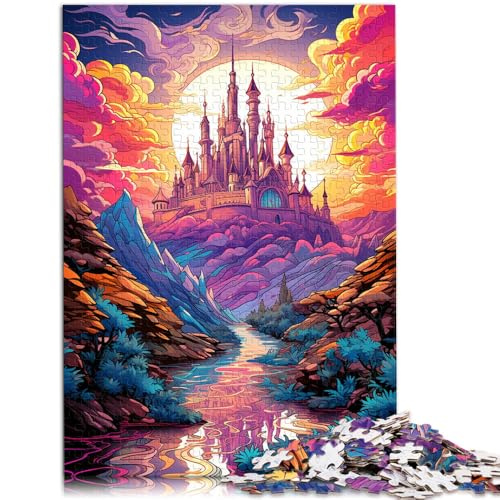 2000-teiliges Puzzle für Erwachsene, EIN wunderschönes Schloss, Familienspiel ganze Familie, 70 x 100 cm, von SYUNFEI