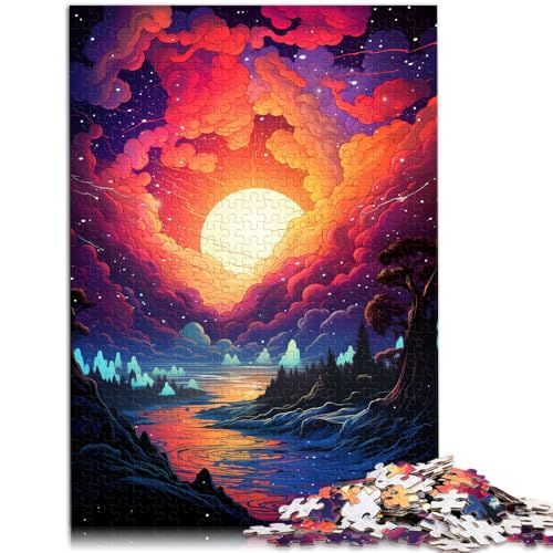 Puzzle für Erwachsene, 2000 Teile, Fantasielandschaft, Präzisionsschnitt, zum Stressabbau, schwierige Herausforderung, 70 x 100 cm, für 14-Jährige von SYUNFEI