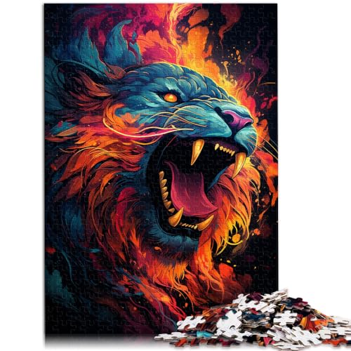 Puzzle für Erwachsene, 2000 Teile, Malen, Fantasie, magischer Löwe, Familienspiel und einzigartiges Herausforderungsspiel, 70 x 100 cm, für Teenager ab 14 Jahren Puzzle für Erwachsene, 2000 Teile, Malen, Fantasie, magischer Löwe, Familienspiel und einzigartiges Herausforderungsspiel, 70 x 100 cm, für Teenager ab 14 Jahren von SYUNFEI