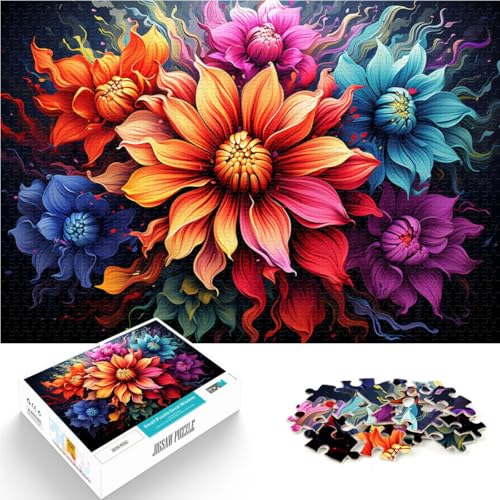 1000-teiliges Puzzle für Erwachsene, Kunstblumen, Spielzeug, Lernspiele, Stressabbau, tolle Geschenke und Spielzeuge,38x52cm, für Jugendliche ab 14 Jahren 1000-teiliges Puzzle für Erwachsene, Kunstblumen, Spielzeug, Lernspiele, Stressabbau, tolle Geschenke und Spielzeuge,38x52cm, für Jugendliche ab 14 Jahren von SYUNFEI