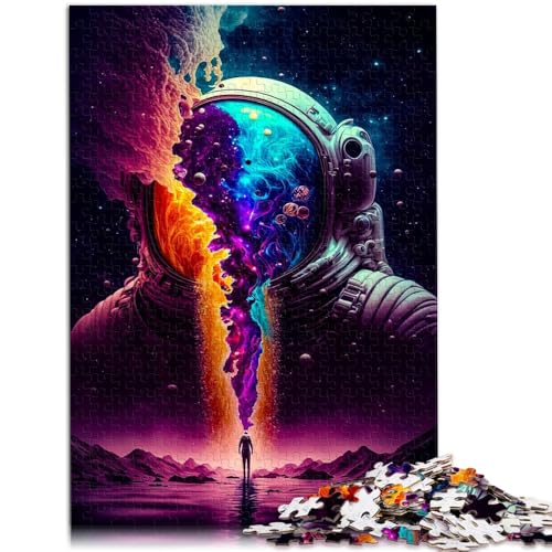 Puzzle für Erwachsene, 1000 Teile, Weltraum-Astronauten-Spielzeug, Lernspiele, Stressabbau, tolle Geschenke und Spielzeuge,38x52cm, für 14-Jährige von SYUNFEI