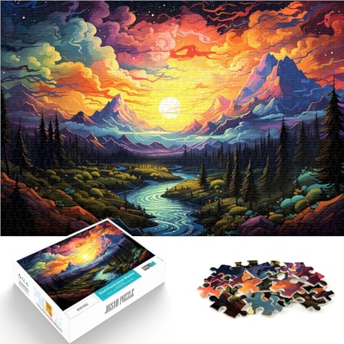 Puzzle für Teenager, schöne Landschaft, 1000 Teile, Lernspiele, 50 x 75 cm, Holzbrett-Puzzle, Lernspielzeug für Erwachsene und Kinder Puzzle für Teenager, schöne Landschaft, 1000 Teile, Lernspiele, 50 x 75 cm, Holzbrett-Puzzle, Lernspielzeug für Erwachsene und Kinder von SYUNFEI