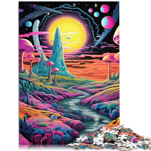1000-teiliges Puzzle für Erwachsene, Astronaut, Wanddekoration zum Stressabbau, einzigartige Geburtstags, 50 x 75 cm, 1000-teiliges Puzzle für Erwachsene, Astronaut, Wanddekoration zum Stressabbau, einzigartige Geburtstags, 50 x 75 cm, von SYUNFEI
