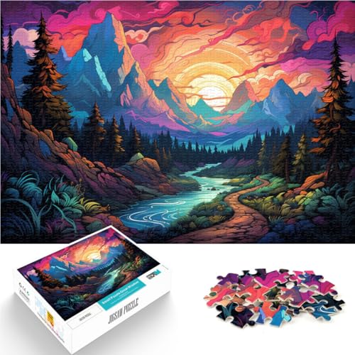 Puzzle mit 1000 Teilen für Erwachsene, Bezaubernde Landschaft, anspruchsvolles Spiel, 26 x 38cm, tolles Geschenk für Spiele für Teenager ab 14 Jahren Puzzle mit 1000 Teilen für Erwachsene, Bezaubernde Landschaft, anspruchsvolles Spiel, 26 x 38cm, tolles Geschenk für Spiele für Teenager ab 14 Jahren von SYUNFEI
