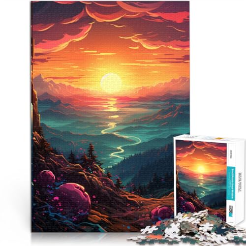 1000-Teile-Puzzle für Erwachsene. Familienspaß bei Sonnenuntergang. Jedes Teil ist einzigartig – anspruchsvolles Familienspaßspiel, 26x38cm, für Teenager ab 14 Jahren 1000-Teile-Puzzle für Erwachsene. Familienspaß bei Sonnenuntergang. Jedes Teil ist einzigartig – anspruchsvolles Familienspaßspiel, 26x38cm, für Teenager ab 14 Jahren von SYUNFEI