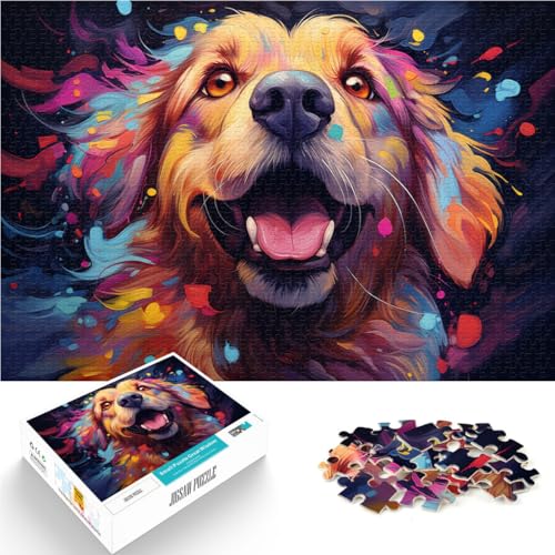 Puzzle mit 1000 Teilen für Erwachsene, Hunde-Denkspiel,50x75cm, tolles Teenager ab 14 Jahren von SYUNFEI