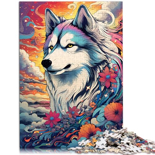 Puzzle mit 1000 Teilen für Erwachsene, Husky-Denkspiel, 38x52 cm, Weihnachtspuzzle-Geschenke für Teenager ab 14 Jahren Puzzle mit 1000 Teilen für Erwachsene, Husky-Denkspiel, 38x52 cm, Weihnachtspuzzle-Geschenke für Teenager ab 14 Jahren von SYUNFEI