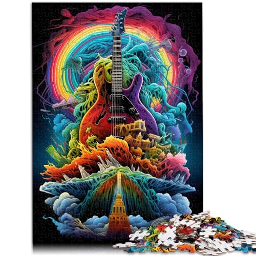 Puzzle für Erwachsene, 1000 Teile, magische Gitarre, Spielzeug, intellektuelles Spiel, Wanddekoration, einzigartige Geburtstags, 50 x 75 cm, Puzzle für Erwachsene, 1000 Teile, magische Gitarre, Spielzeug, intellektuelles Spiel, Wanddekoration, einzigartige Geburtstags, 50 x 75 cm, von SYUNFEI