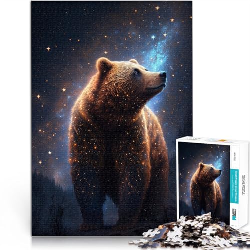 Puzzle mit 2000 Teilen für Erwachsene, Weltraum, Galaxie, Braunbär, anspruchsvolles Spiel, 27,56 x 39,37 Zoll, tolles Geschenk für Spiele für Teenager ab 14 Jahren Puzzle mit 2000 Teilen für Erwachsene, Weltraum, Galaxie, Braunbär, anspruchsvolles Spiel, 27,56 x 39,37 Zoll, tolles Geschenk für Spiele für Teenager ab 14 Jahren von SYUNFEI