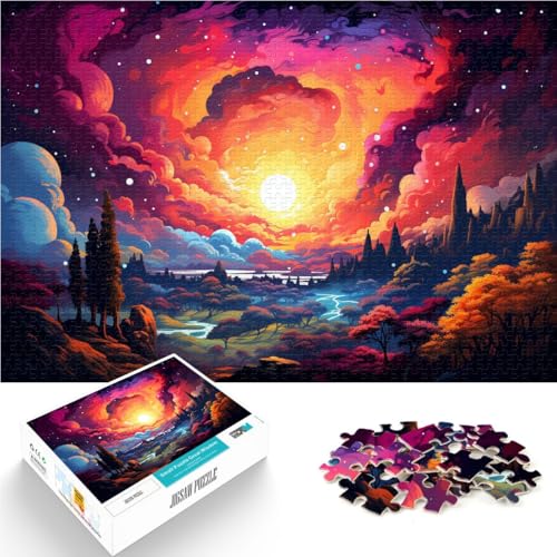 Puzzle Erwachsene, 2000 Teile, Schönheitslandschaft, Quizspiel mit vollständig ineinander greifenden, zufällig geformten Teilen, 27,56 x 39,37 Zoll, Teenager ab 14 Jahren Puzzle Erwachsene, 2000 Teile, Schönheitslandschaft, Quizspiel mit vollständig ineinander greifenden, zufällig geformten Teilen, 27,56 x 39,37 Zoll, Teenager ab 14 Jahren von SYUNFEI