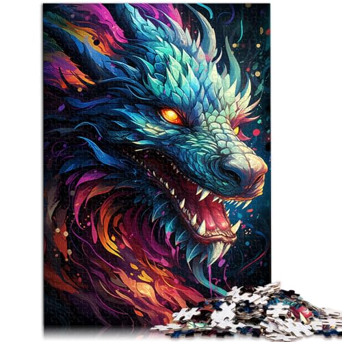 Puzzle für Erwachsene, 2000 Teile, Animationsdrache, Quizspiel, ganze Familie, 27,56 x 39,37 Zoll, für Teenager ab 14 Jahren von SYUNFEI