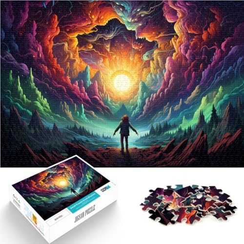Puzzle für Erwachsene, 2000 Teile, Blick in die Ferne, Spiele, Spielzeug, Geschenk, stärkt die Liebe zwischen Paaren, 60 x 100 cm, für 14-Jährige von SYUNFEI