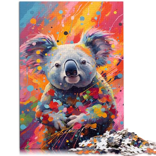 Puzzle für Erwachsene, 1000 Teile, farbenfrohes Koala-Lernpuzzle, fördert die Liebe zwischen Paaren, 50 x 75 cm Puzzle für Erwachsene, 1000 Teile, farbenfrohes Koala-Lernpuzzle, fördert die Liebe zwischen Paaren, 50 x 75 cm von SYUNFEI