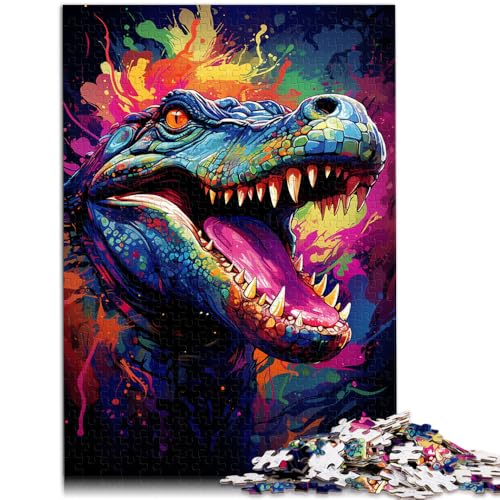 1000-teiliges Puzzle für Erwachsene, Malen, Krokodil, Quizspiel, 38x52 cm, Verbessert das Gedächtnis für Teenager ab 14 Jahren 1000-teiliges Puzzle für Erwachsene, Malen, Krokodil, Quizspiel, 38x52 cm, Verbessert das Gedächtnis für Teenager ab 14 Jahren von SYUNFEI