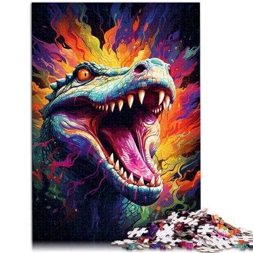2000-teiliges Puzzle für Erwachsene, Krokodil-Quizspiel, jedes Teil ist einzigartig – anspruchsvolles Familienspiel, 70 x 100 cm, für Teenager ab 14 Jahren von SYUNFEI