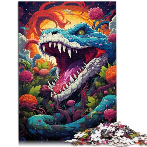 Puzzle für Erwachsene, 2000 Teile, Schlangengemälde, Handgeschwindigkeitswettbewerb, Analyse und Logik, 70 x 100 cm, Geeignet für Jugendliche ab 14 Jahren von SYUNFEI