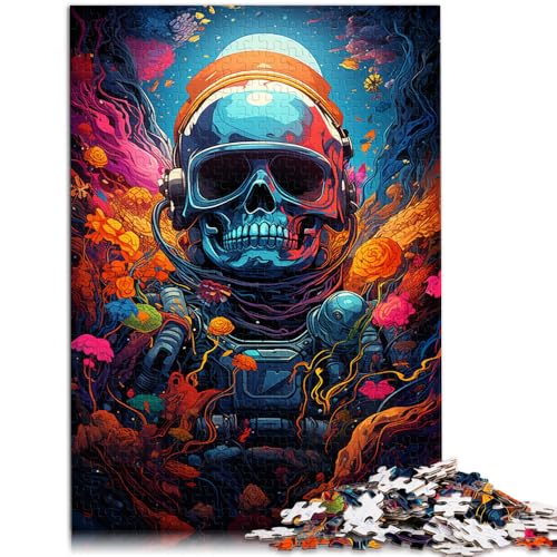 1000-teiliges Puzzle für Erwachsene, Skelette, Raumanzüge, Quizspiel, Lernspiel für Geburtstag, Weihnachten,38x52cm, für Teenager ab 14 Jahren von SYUNFEI